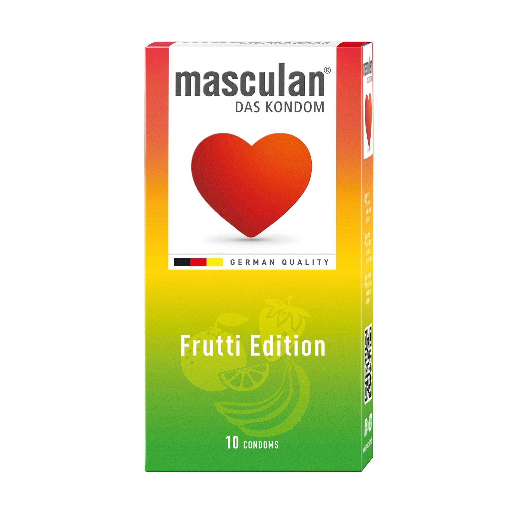 Презервативи Masculan Frutti Edition, 10 шт